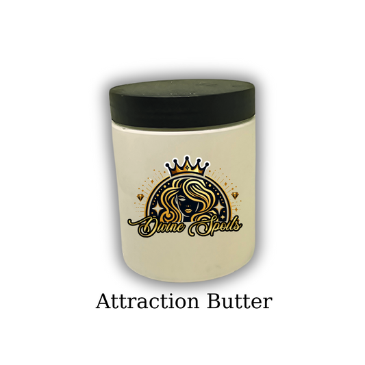 Attraction Lotion, Body Butter, Magnetism,  Attract a Lover, Attracts Money, 8 oz