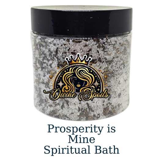 Spiritual Bath, Prosperity Attraction, Money Cleanse, Abundance Spell, Unblock Money, Ritual Baths, Spirit Cleansing Salts, Attract Wealth